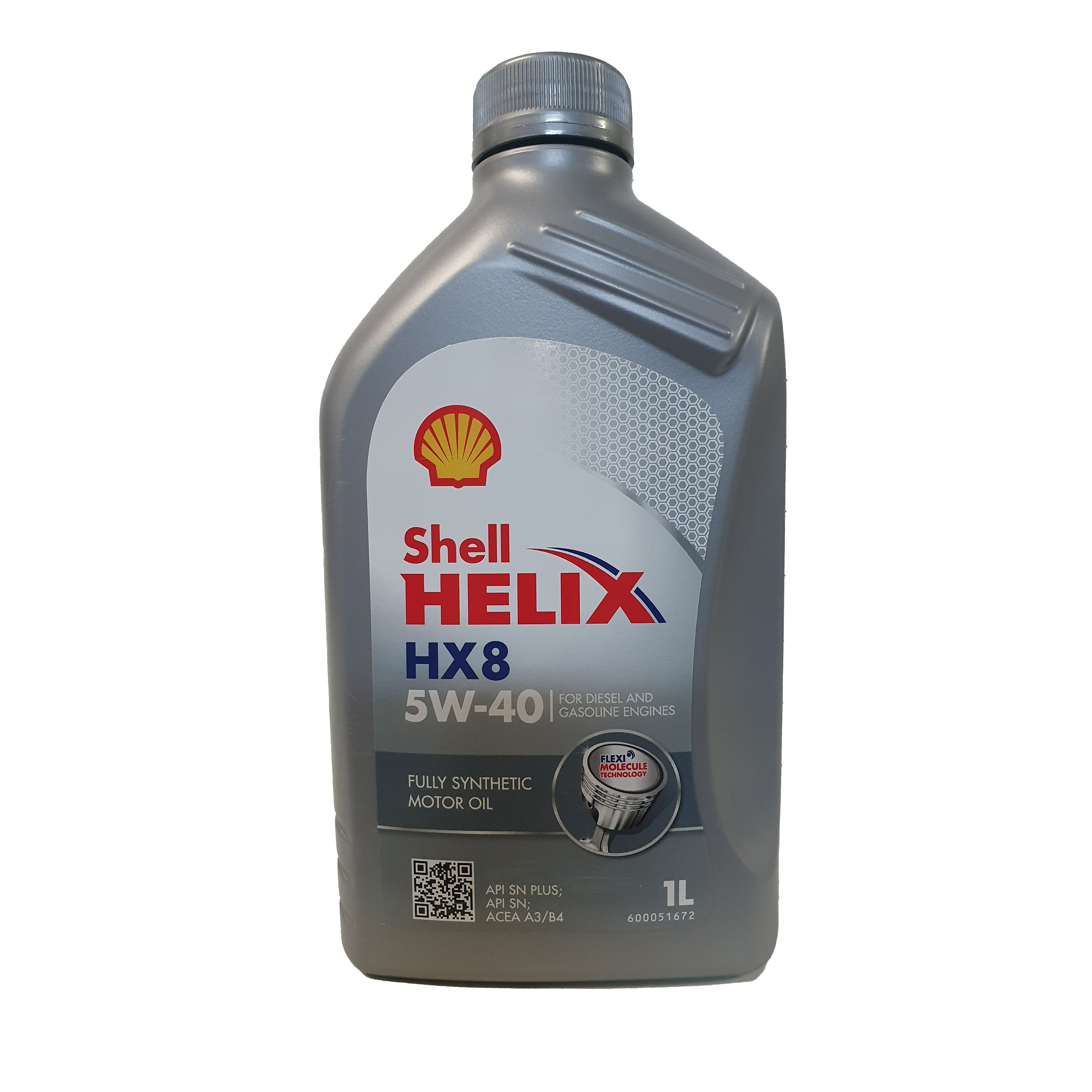 фото Моторное масло shell helix hx8 5w-40 синтетическое 1 л