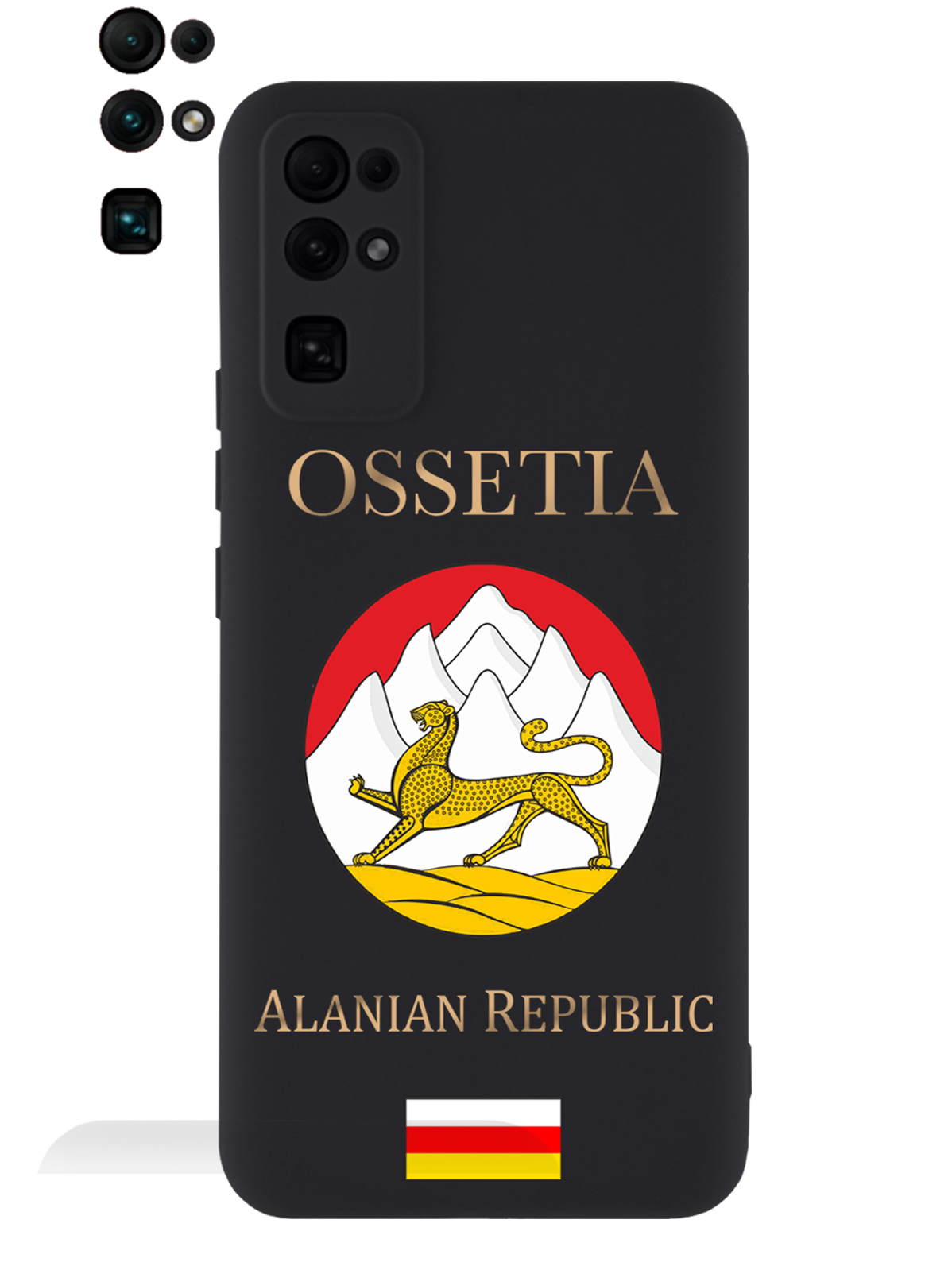 

Чехол MustHaveCase Honor 30 Герб Северной Осетии, Черный;желтый;красный, Honor 30 Герб Северной Осетии