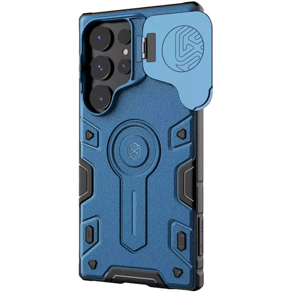 

Чехол Nillkin CamShield Armor Magnetic для Samsung Galaxy S24 Ultra, Синий