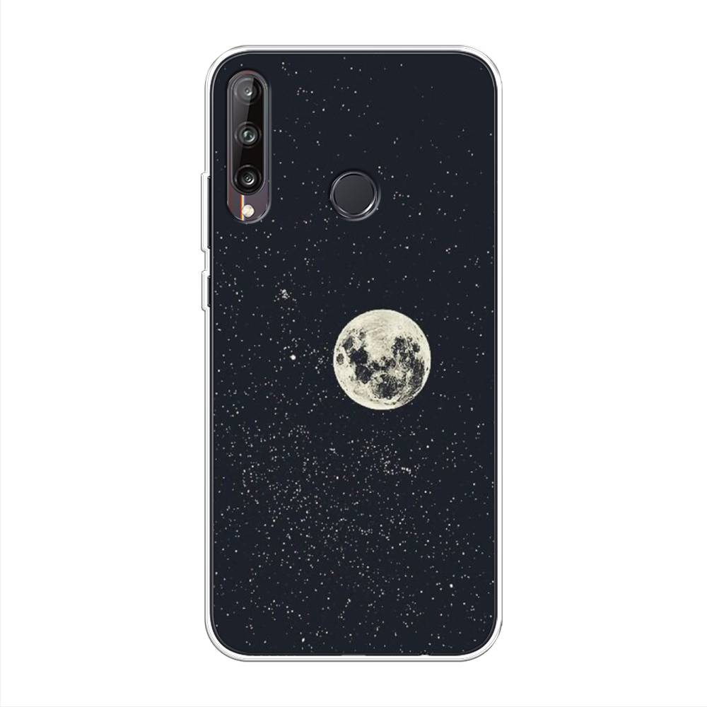 

Чехол на Huawei P40 Lite E "Полнолуние", Красный, 612450-2