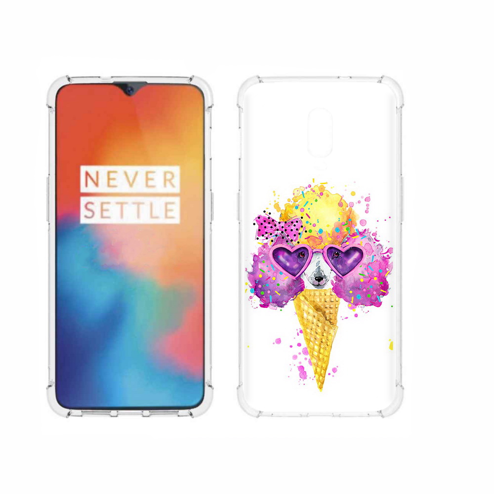 

Чехол MyPads Tocco для OnePlus 6T Рожок, Прозрачный, Tocco