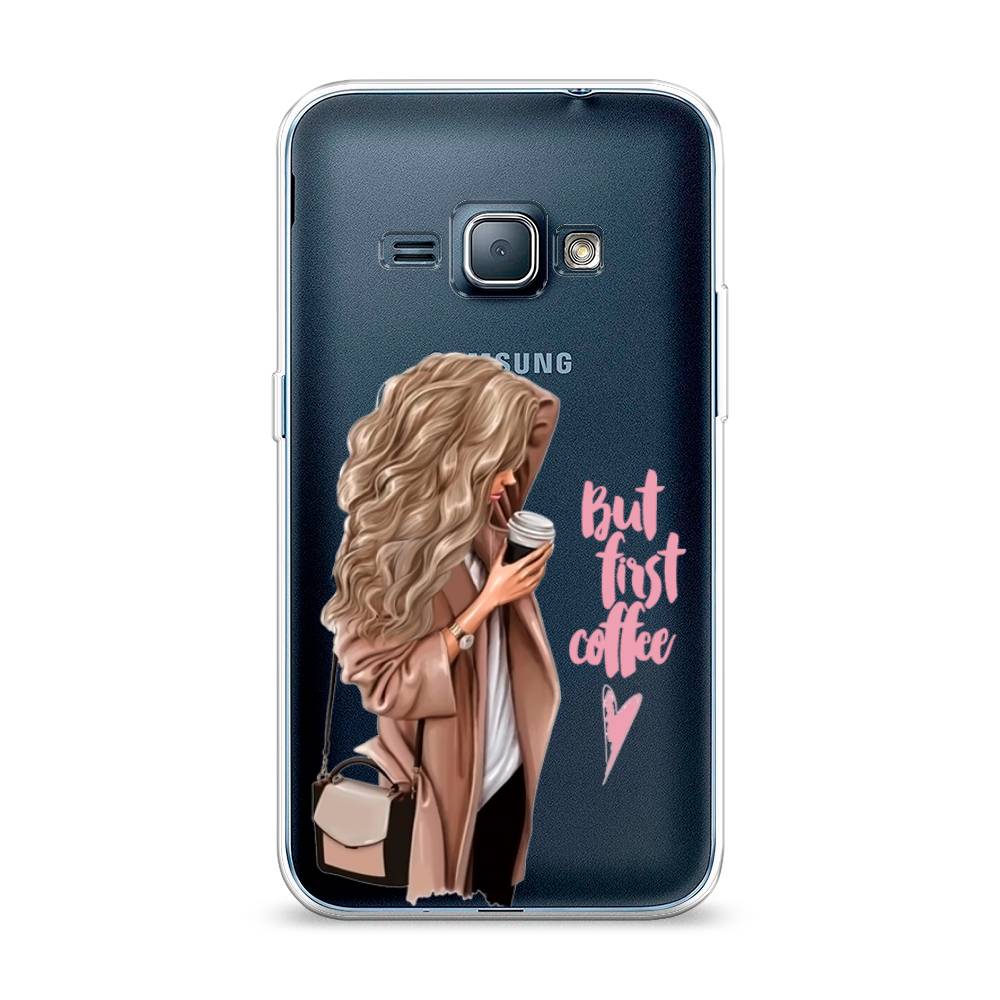 

Чехол Awog "Девушка с кофе" для Samsung Galaxy J1 2016