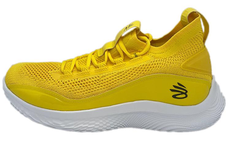 

Кроссовки унисекс Under Armour Curry 8 Team желтые 48.5 EU, Желтый, Curry 8 Team