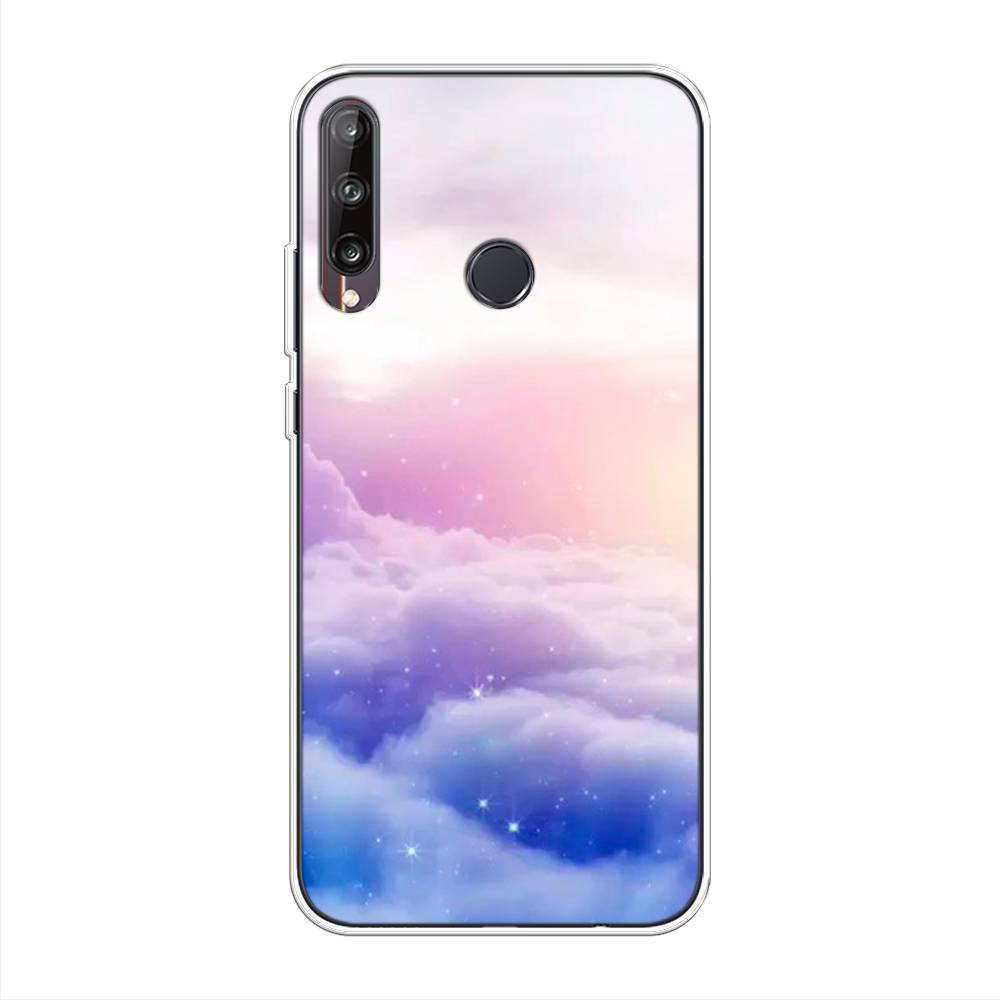 

Чехол на Huawei P40 Lite E "Небеса", Голубой;белый;розовый, 612450-2