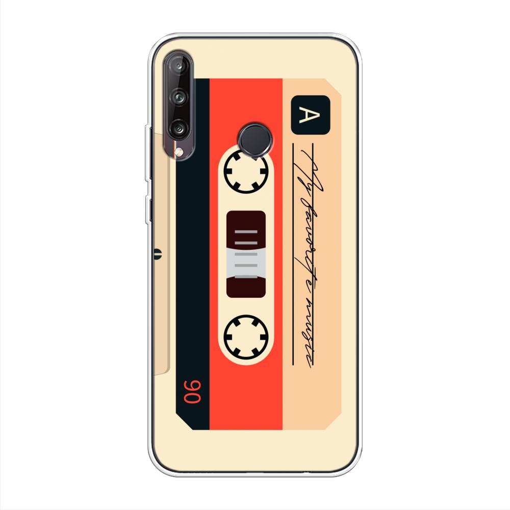 

Чехол на Huawei P40 Lite E "Бежевая кассета", Черный;красный;бежевый, 612450-6