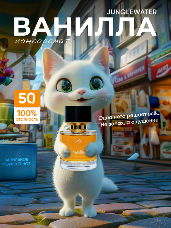 Духи JUNGLEWATER Vanilla Ваниль 50 мл