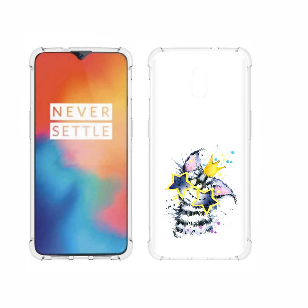 

Чехол MyPads Tocco для OnePlus 6T Мартовский Нуся, Прозрачный, Tocco