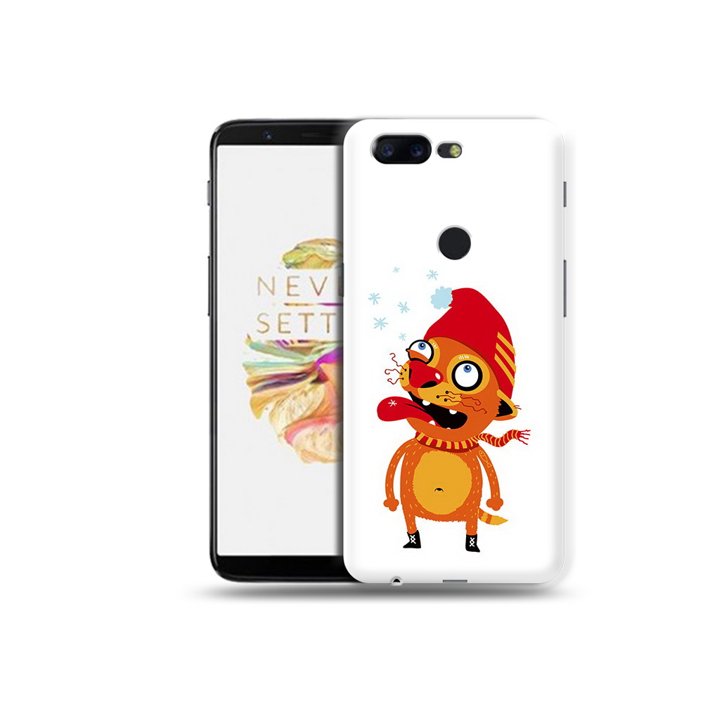 

Чехол MyPads Tocco для OnePlus 5T Зимний кот, Прозрачный, Tocco