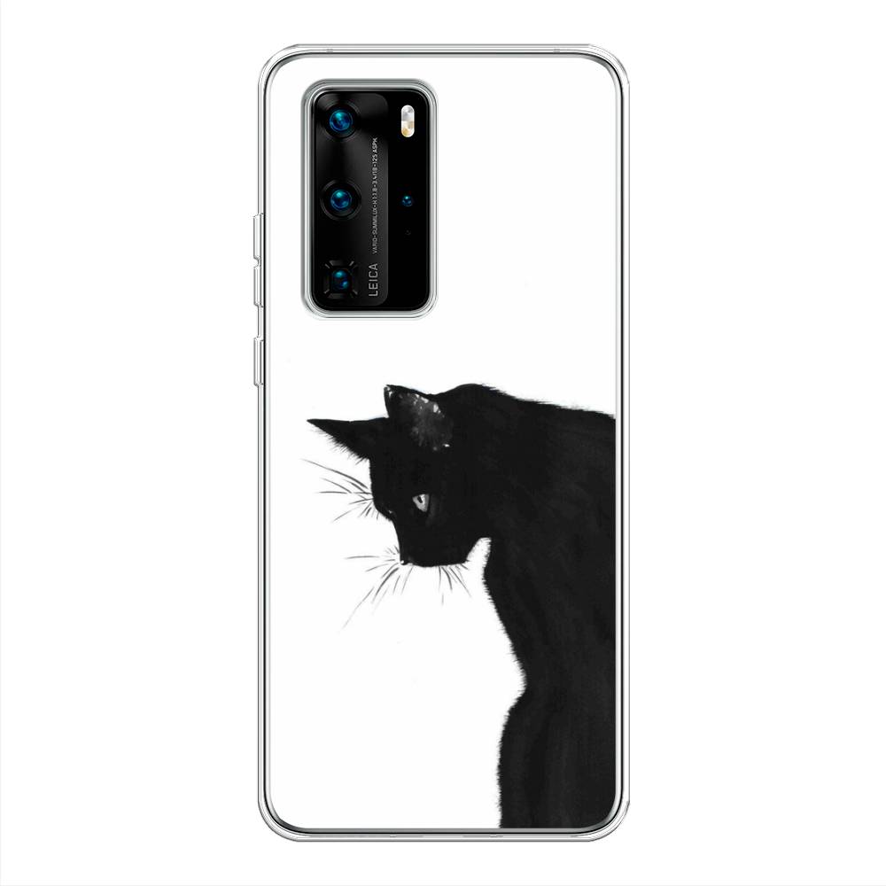 фото Чехол awog "black cat" для huawei p40 pro