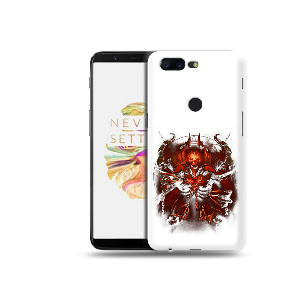 

Чехол MyPads Tocco для OnePlus 5T яркий демон, Прозрачный, Tocco