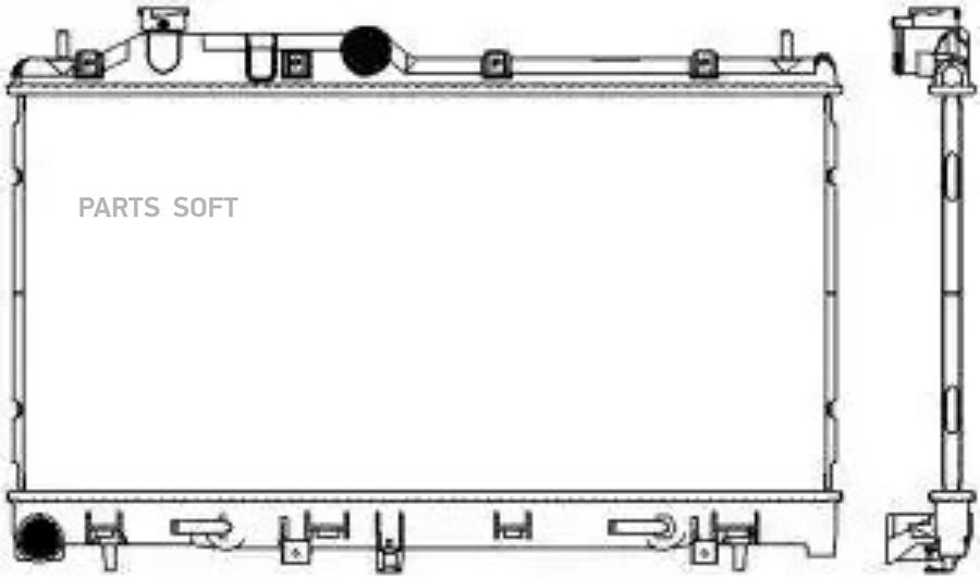 

Радиатор Системы Охлаждения Sakura арт. 34211029