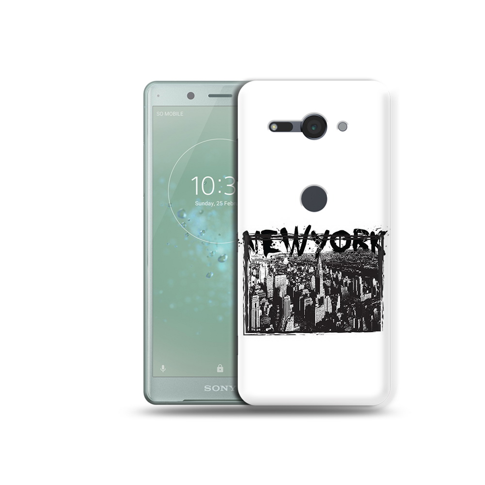 

Чехол MyPads Tocco для Sony Xperia XZ2 Compact че, Прозрачный, Tocco