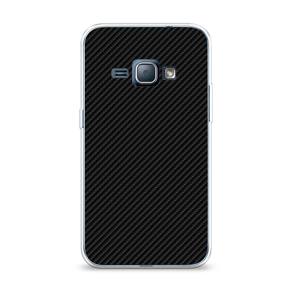 

Чехол Awog на Samsung Galaxy J1 2016 / Самсунг J1 2016 "Черный карбон", 22150-3