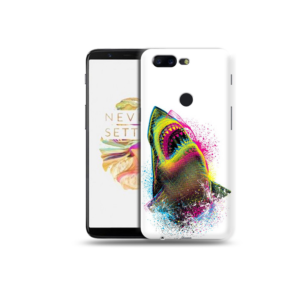 

Чехол MyPads Tocco для OnePlus 5T челюсти-2, Прозрачный, Tocco
