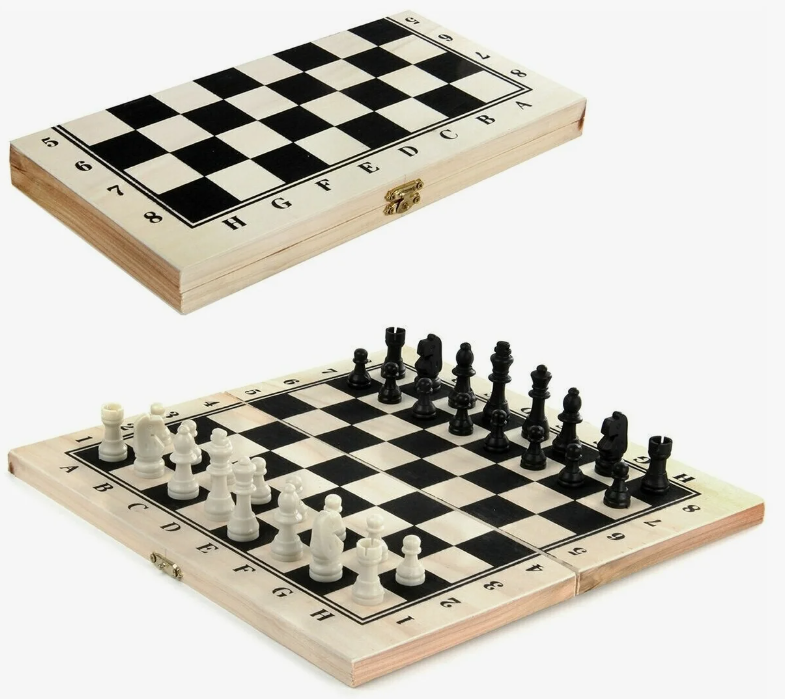

Игра настольная шахматы 24x12 см, 24x12