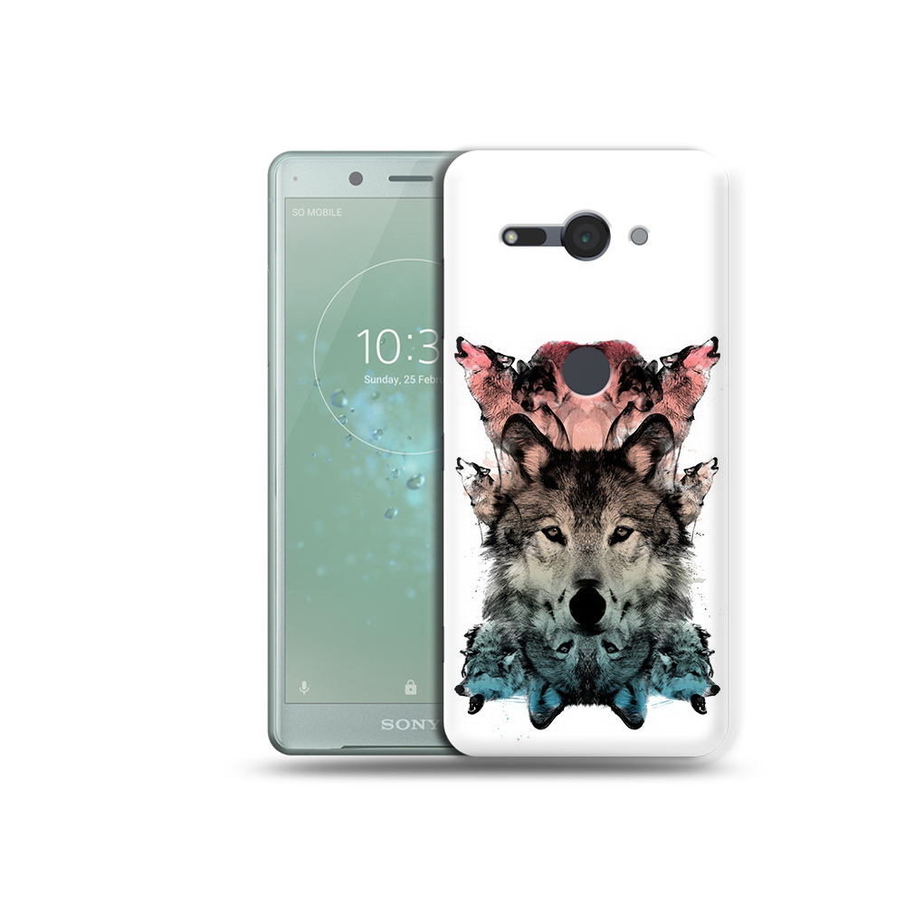 

Чехол MyPads Tocco для Sony Xperia XZ2 Compact стая, Прозрачный, Tocco
