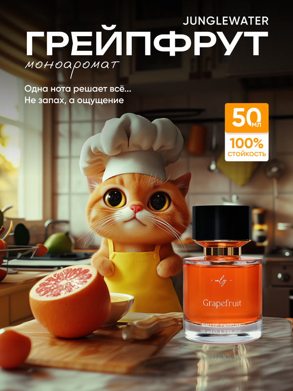 Духи JUNGLEWATER Grapefruit Грейпфрут 50 мл