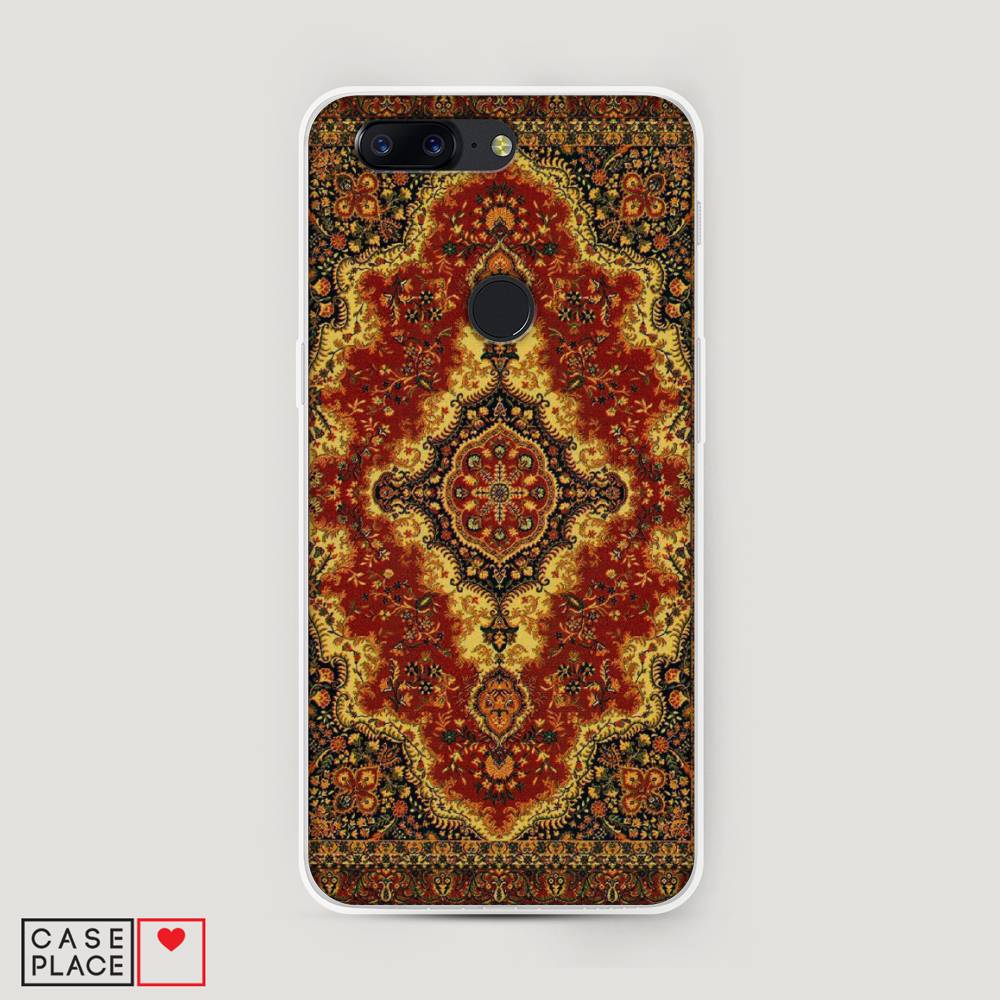 

Чехол на OnePlus 5T "Ковер", Коричневый;золотистый;красный, 150350-3