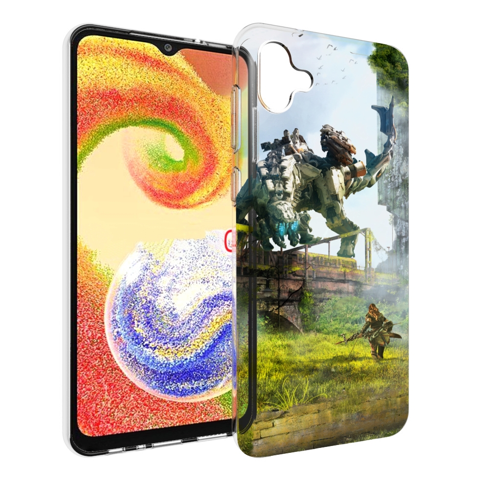 

Чехол MyPads Horizon Zero Dawn для Samsung Galaxy A04, Прозрачный, Tocco