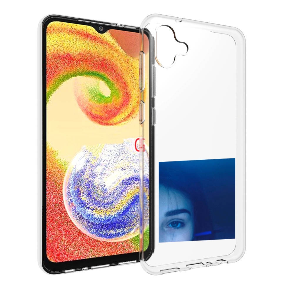 

Чехол MyPads Hate Love face для Samsung Galaxy A04, Прозрачный, Tocco