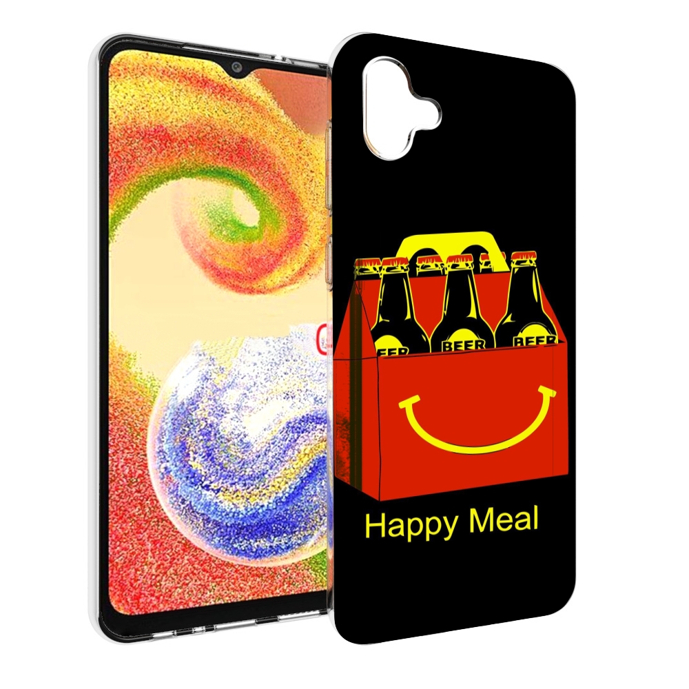 

Чехол MyPads Happy Meal для Samsung Galaxy A04, Прозрачный, Tocco