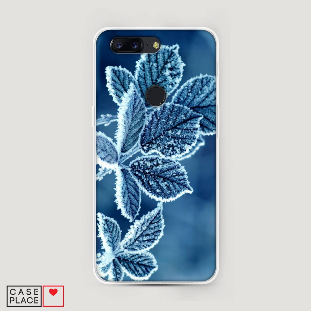 

Чехол на OnePlus 5T "Зима 6", Голубой;белый, 150350-2
