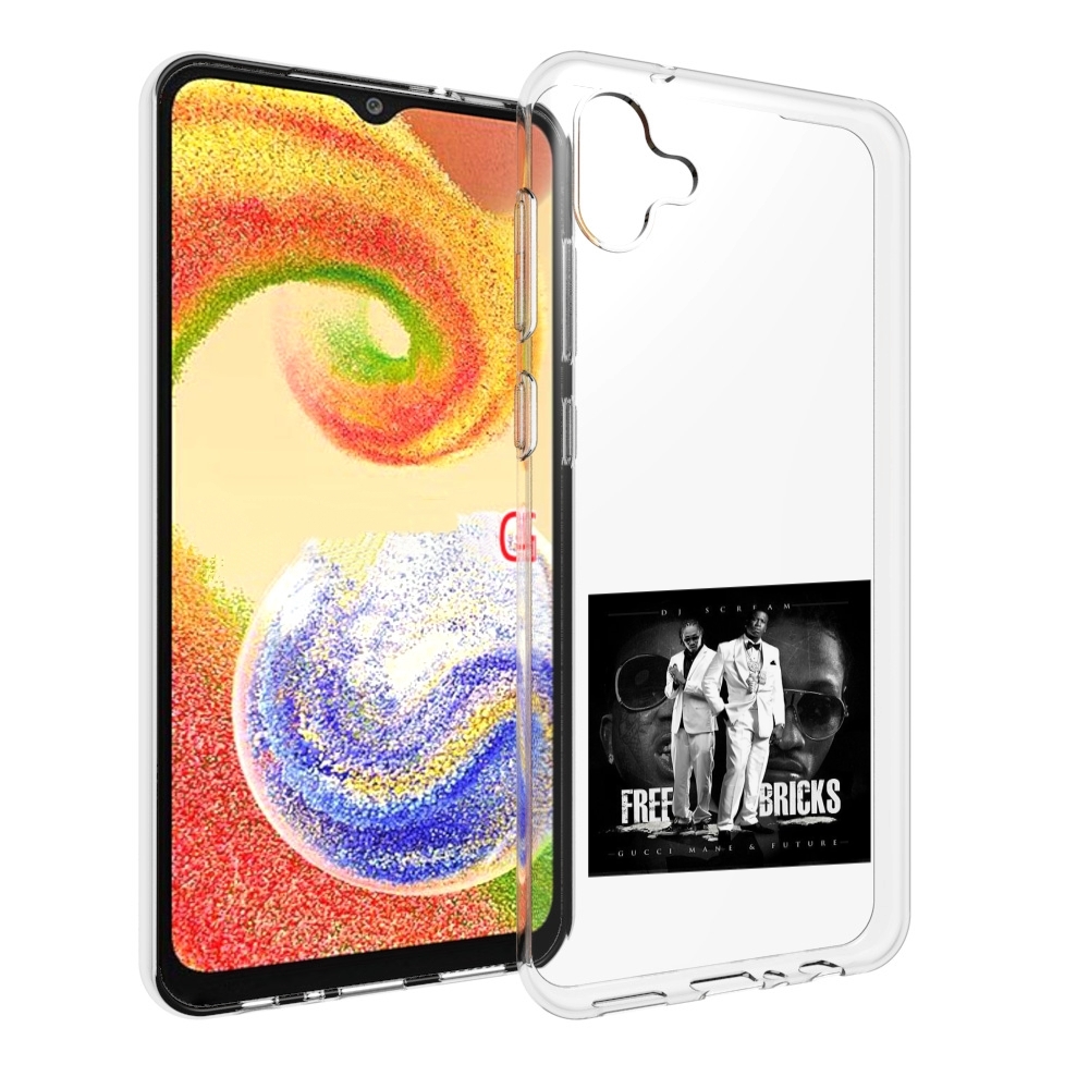 

Чехол MyPads Gucci Mane & Future - Free Bricks для Samsung Galaxy A04, Прозрачный, Tocco