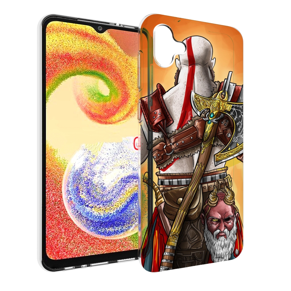 

Чехол MyPads God of War для Samsung Galaxy A04, Прозрачный, Tocco