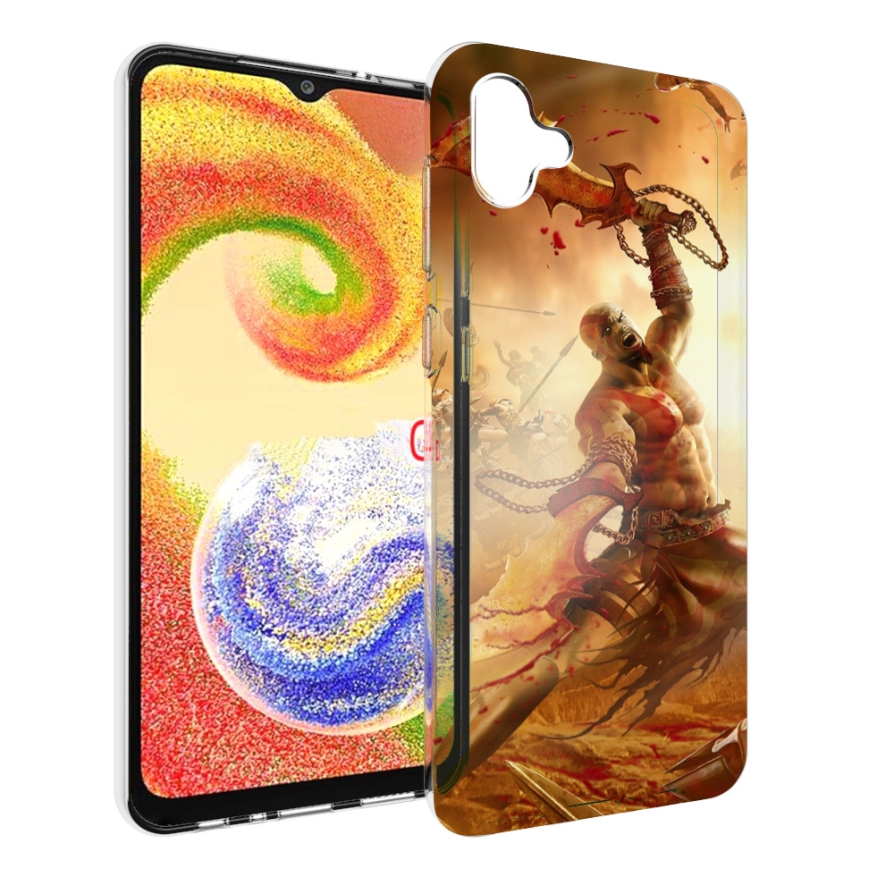 

Чехол MyPads God Of War III для Samsung Galaxy A04, Прозрачный, Tocco