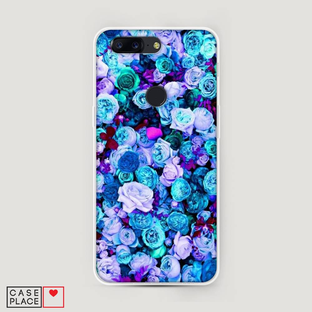 

Чехол на OnePlus 5T "Цветочный ковер", Фиолетовый, 150350-2