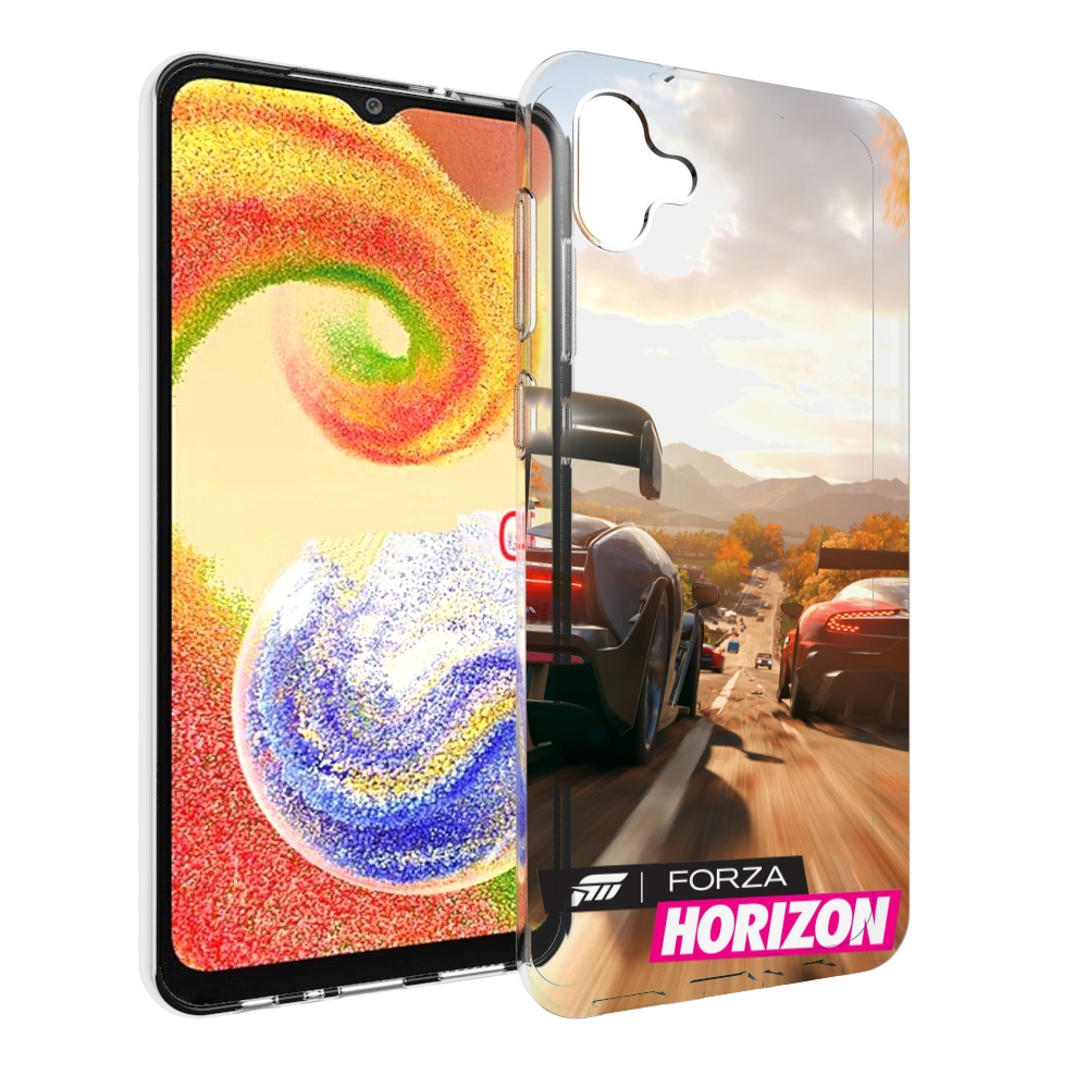 

Чехол MyPads Forza Horizon для Samsung Galaxy A04, Прозрачный, Tocco