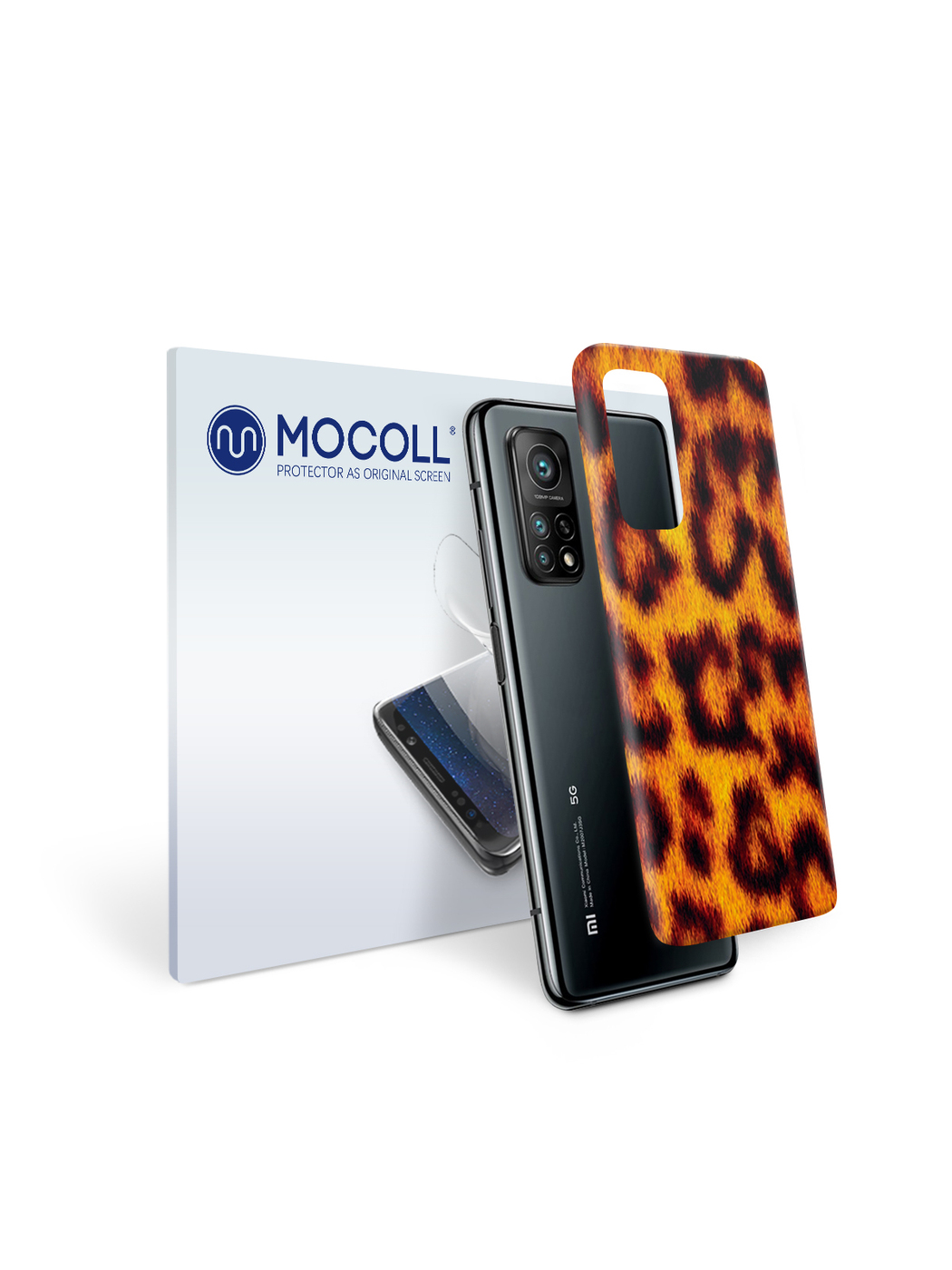

Пленка защитная MOCOLL для задней панели Xiaomi Mi 10T Lite Оцелот