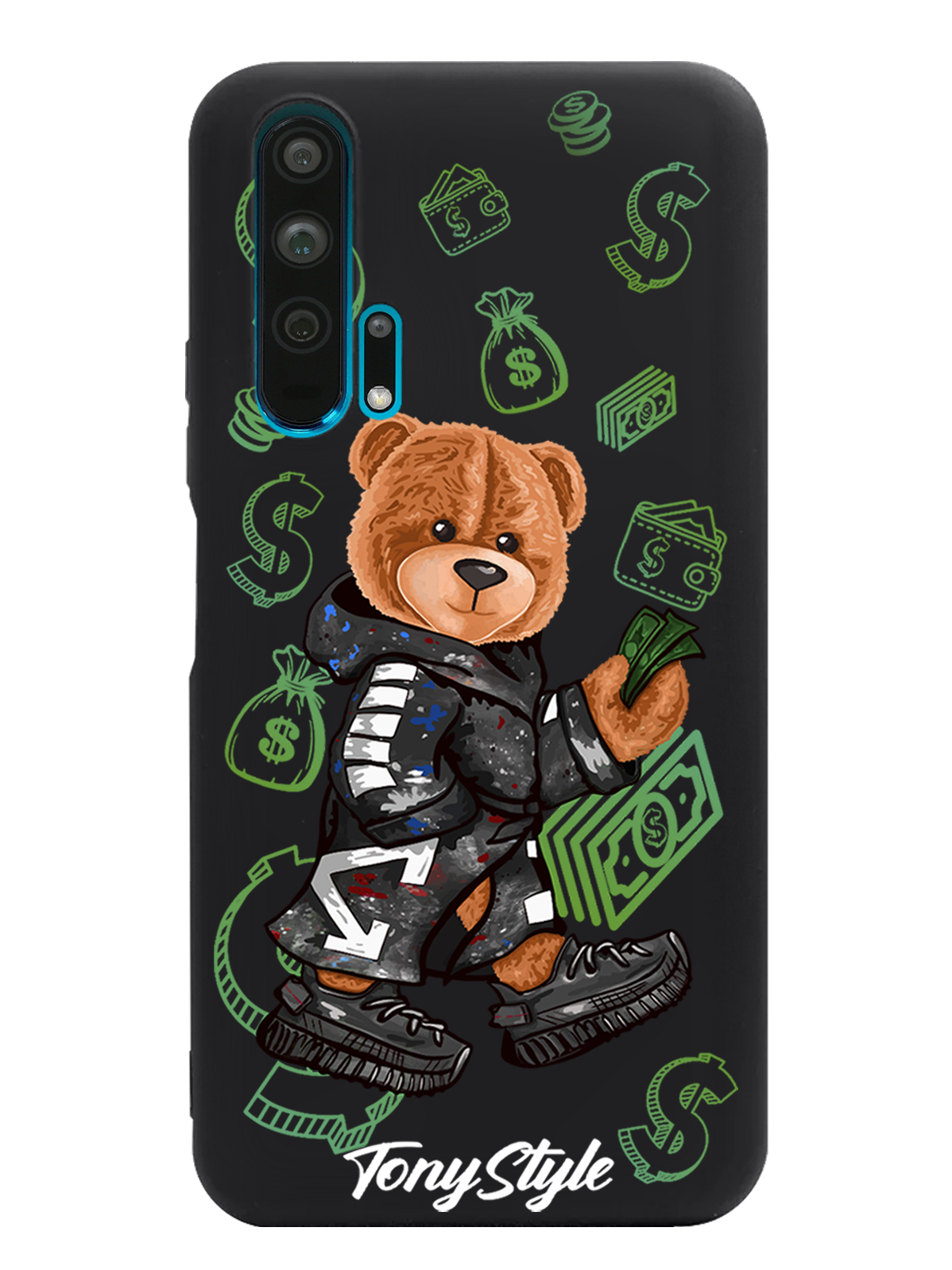 

Чехол Tony Style Honor 20 Pro Tony Style Деньги, Коричневый;черный;зеленый, Honor 20 Pro Tony Style Деньги