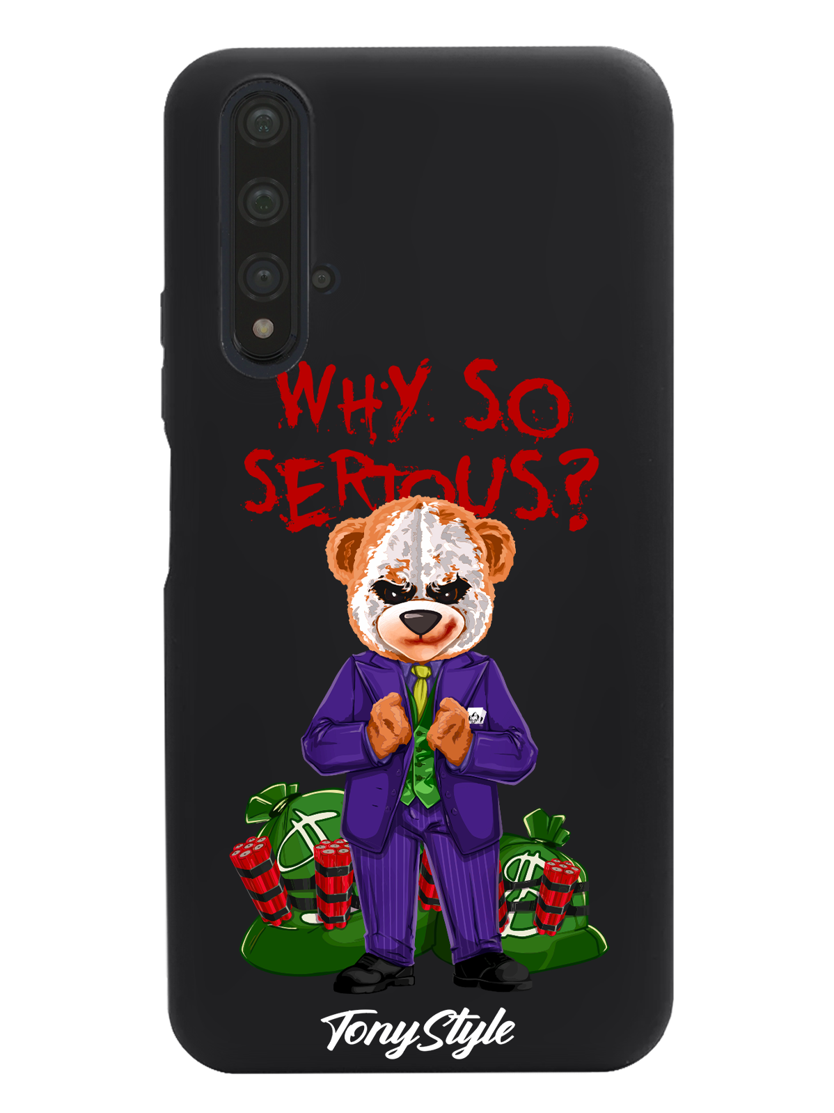 

Чехол Tony Style Honor 20 Tony Style Джокер Joker Why so serious, Honor 20 Tony Style Джокер Joker Why so serious
