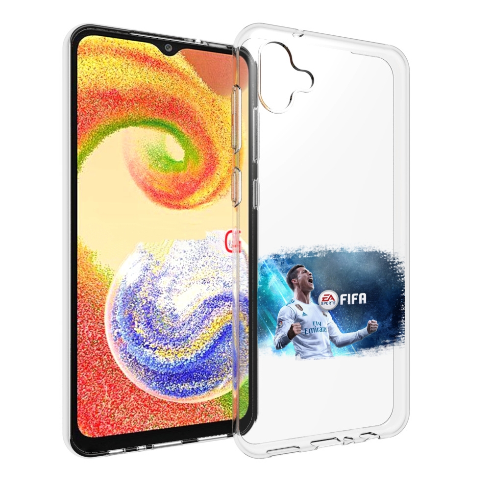 

Чехол MyPads FiFA логотип для Samsung Galaxy A04, Прозрачный, Tocco