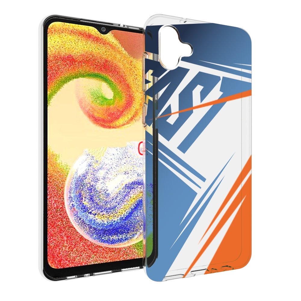 

Чехол MyPads Fast для Samsung Galaxy A04, Прозрачный, Tocco