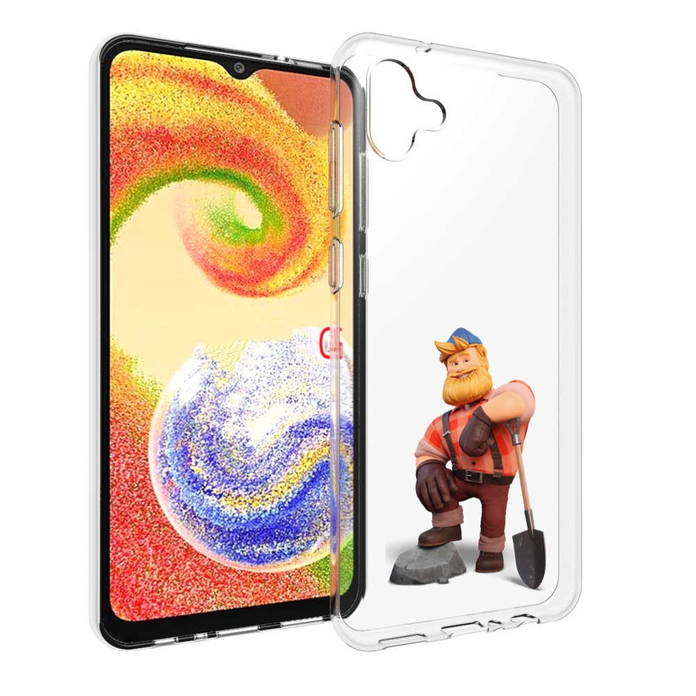 

Чехол MyPads FarmVille-2 для Samsung Galaxy A04, Прозрачный, Tocco
