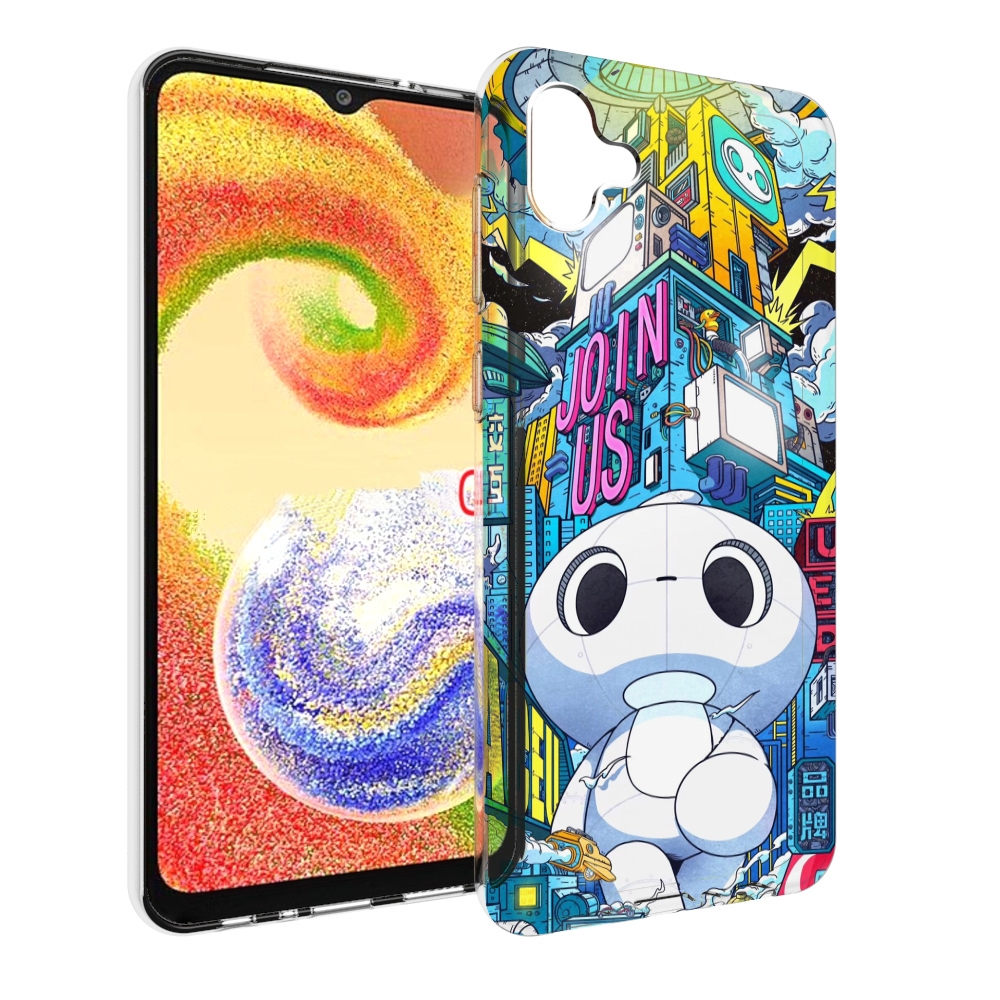 

Чехол MyPads FaceU для Samsung Galaxy A04, Прозрачный, Tocco