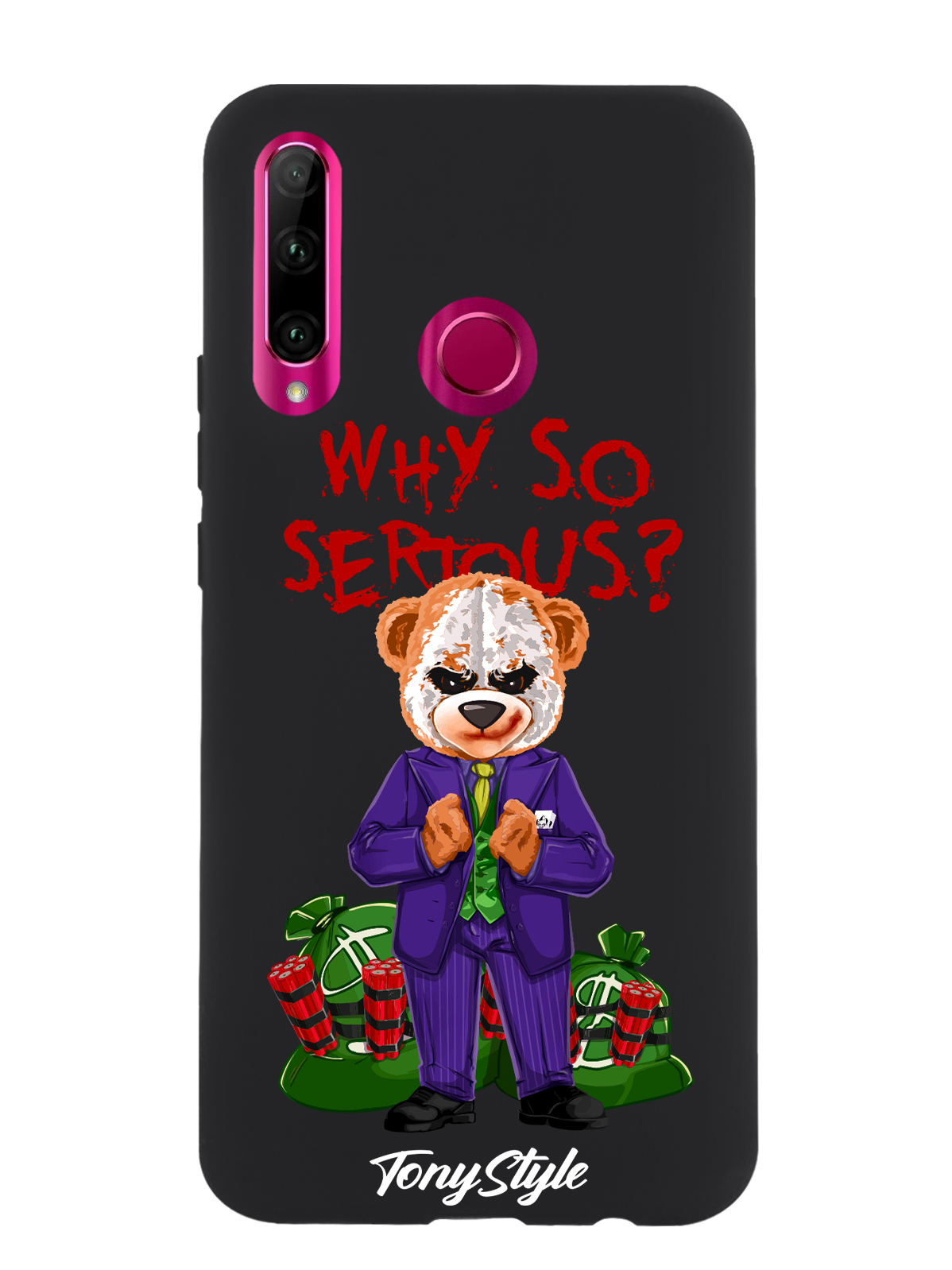 

Чехол Tony Style Honor 10i Tony Style Джокер Joker Why so serious, Honor 10i Tony Style Джокер Joker Why so serious