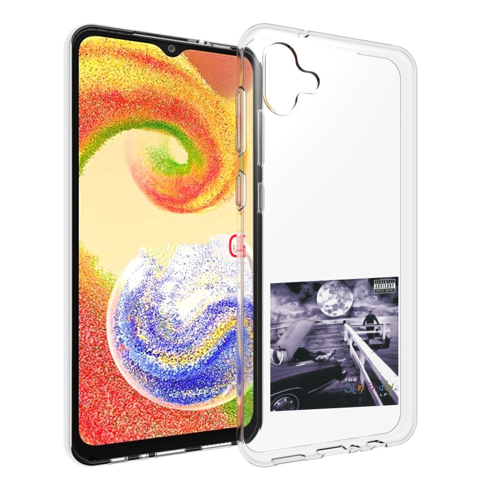 

Чехол MyPads Eminem THE SLIM SHADY LP для Samsung Galaxy A04, Прозрачный, Tocco