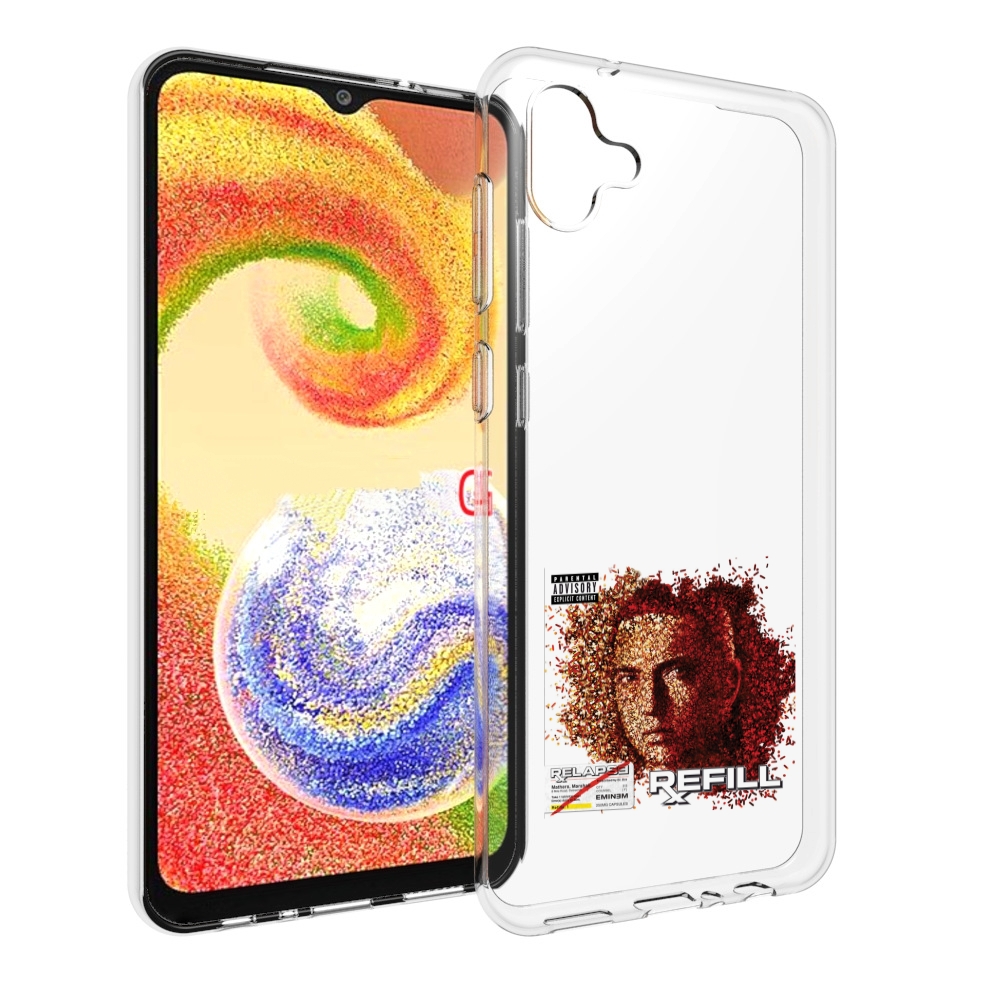 

Чехол MyPads Eminem RELAPSE, REFILL для Samsung Galaxy A04, Прозрачный, Tocco