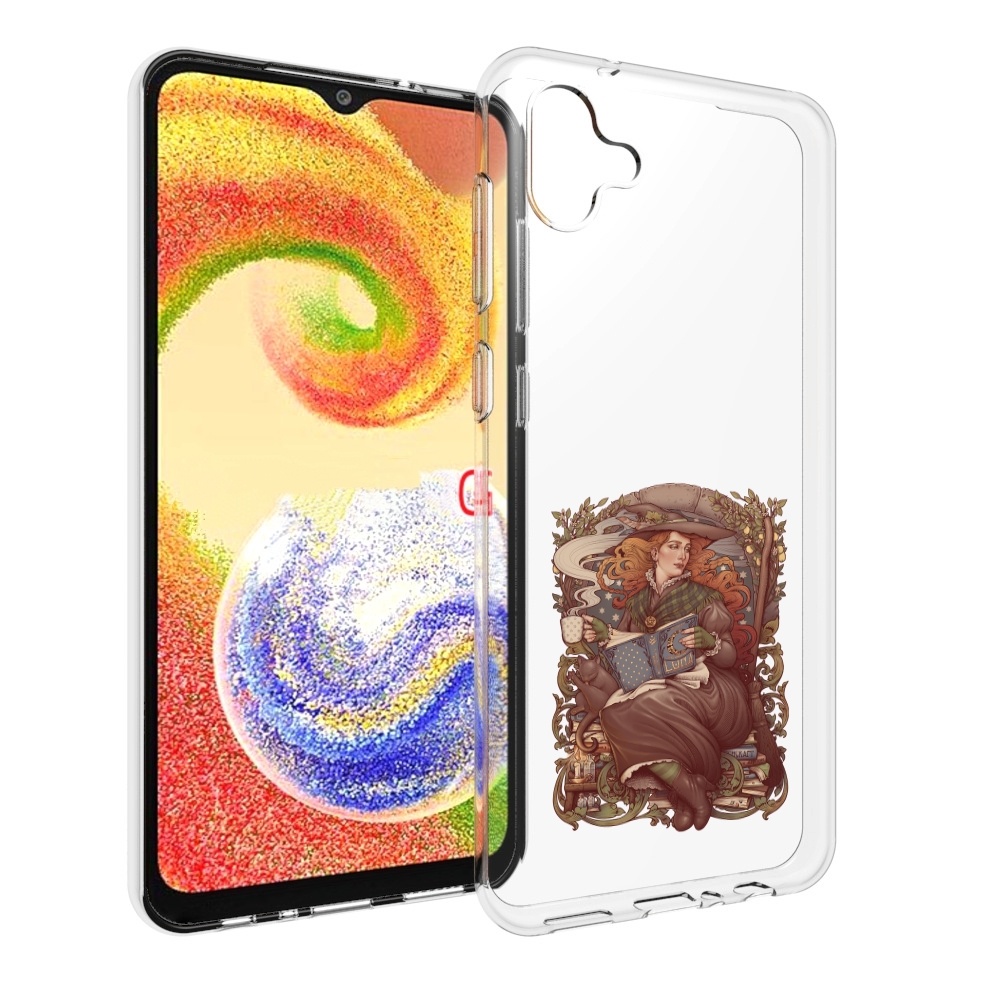 

Чехол MyPads Женские_126 для Samsung Galaxy A04, Прозрачный, Tocco