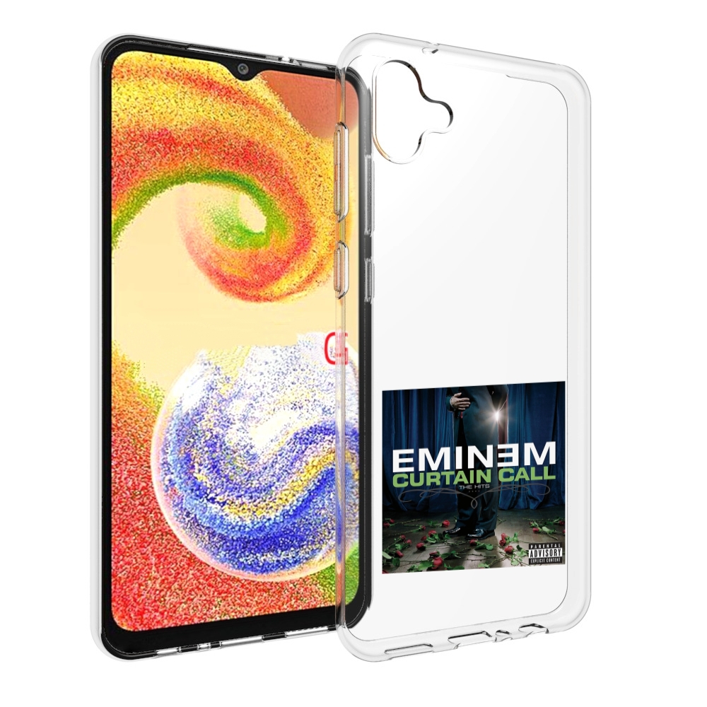 

Чехол MyPads Eminem CURTAIN CALL, THE HITS для Samsung Galaxy A04, Прозрачный, Tocco