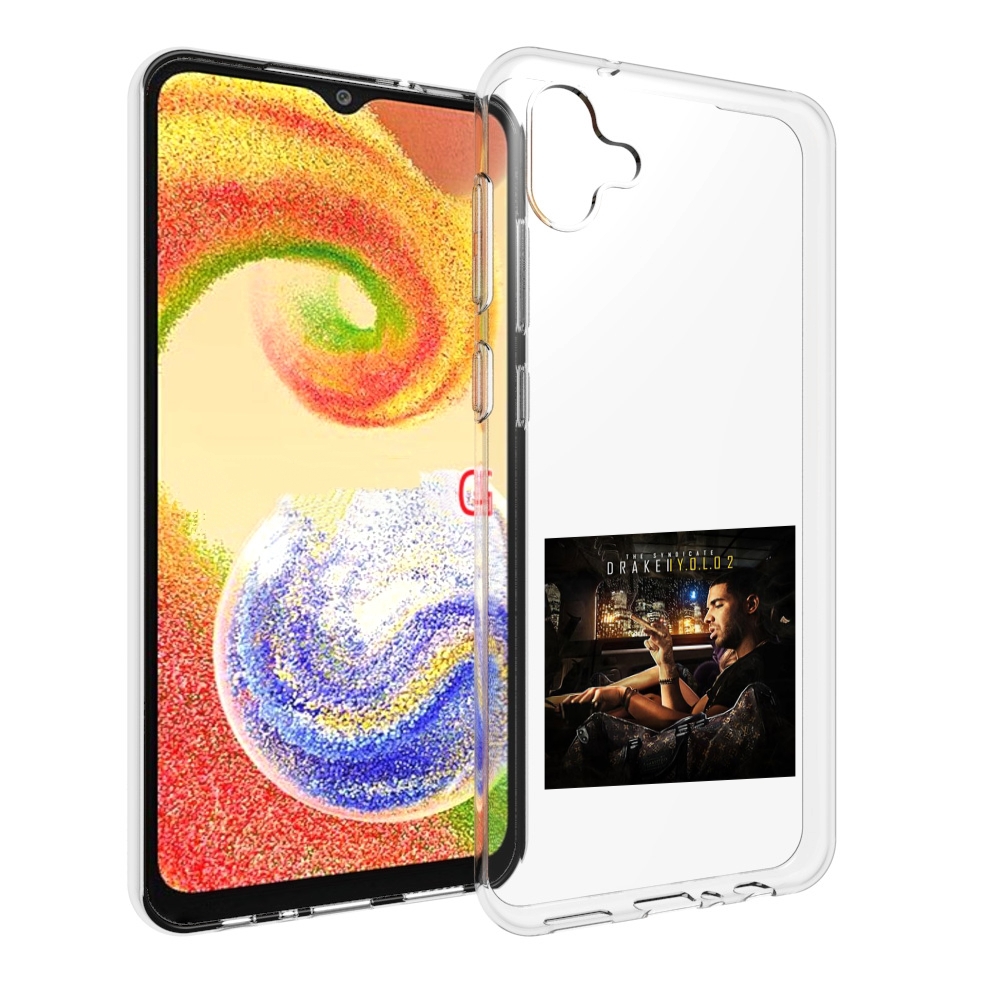 

Чехол MyPads Drake - You Only Live Once 2 для Samsung Galaxy A04, Прозрачный, Tocco