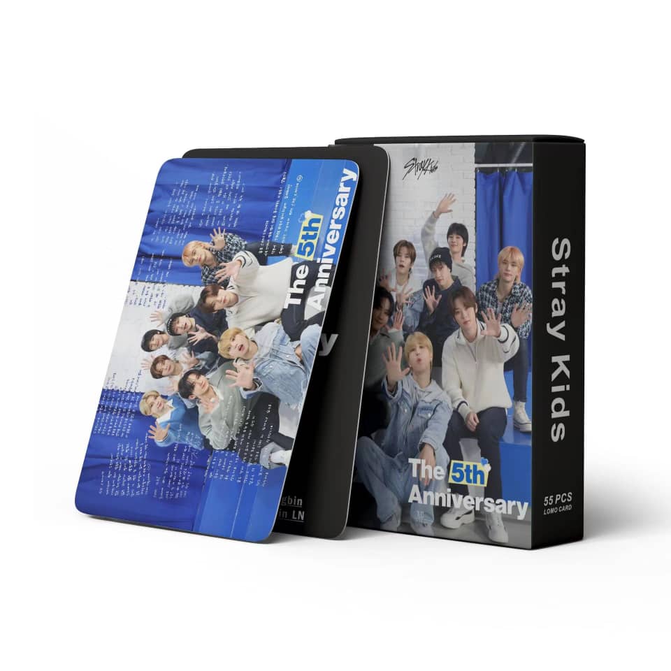 

Карточки Stray kids кпоп "The 5th", 55 шт., разноцветные, размер 8,5х5,5, Кпоп карты