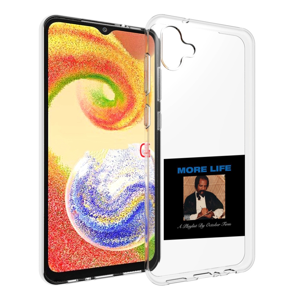 

Чехол MyPads Drake - More Life для Samsung Galaxy A04, Прозрачный, Tocco