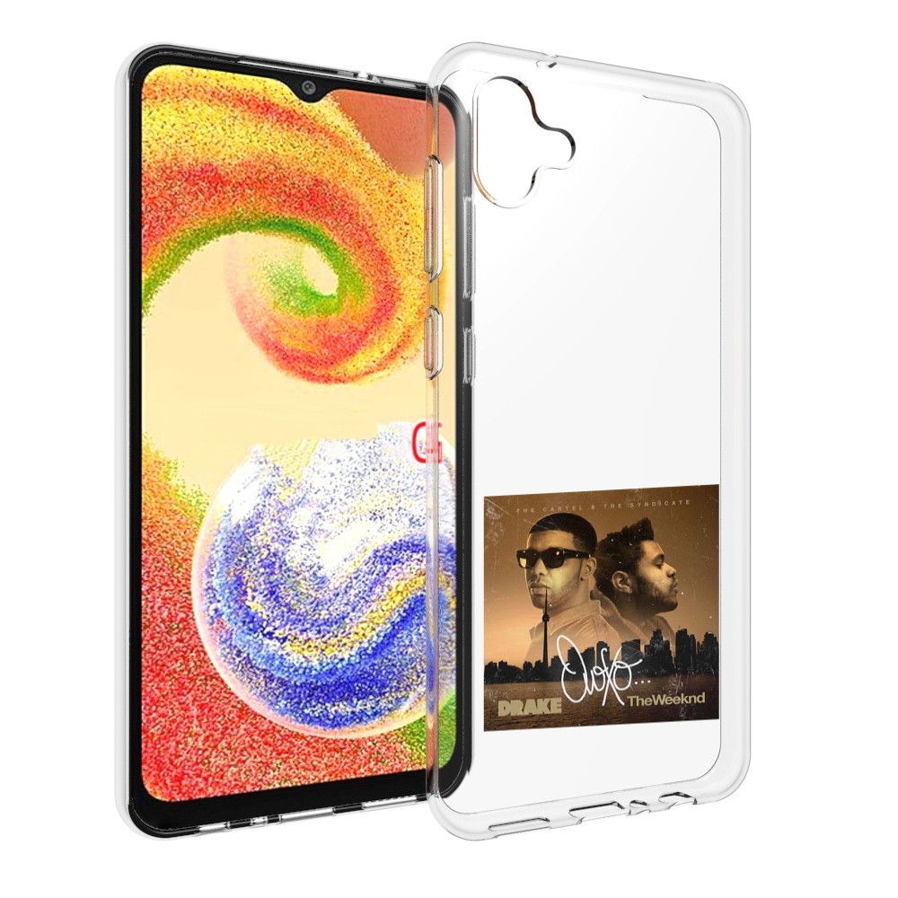 

Чехол MyPads Drake & The Weeknd - OVOXO для Samsung Galaxy A04, Прозрачный, Tocco