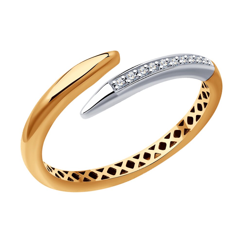

Кольцо из золота р.  SOKOLOV Diamonds 1012465, бриллиант, 1012465