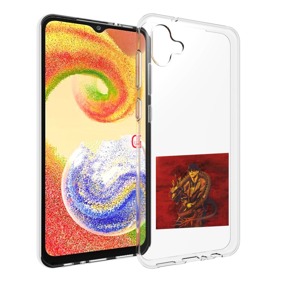 

Чехол MyPads Dragonborn Big Baby Tape для Samsung Galaxy A04, Прозрачный, Tocco