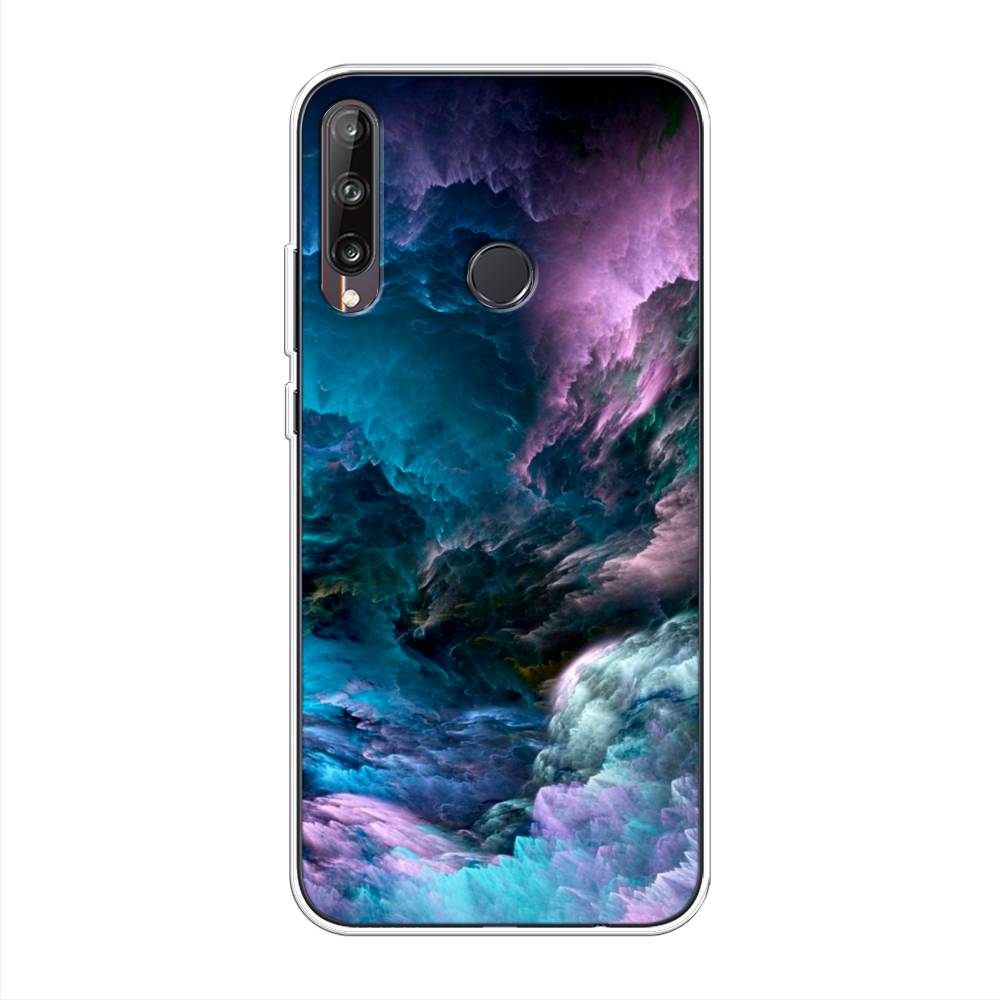 

Чехол на Huawei P40 Lite E "Загадочное небо", Синий;фиолетовый, 612450-2